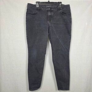 Maurices Mid Rise Skinny Jeans XXL Reg Black